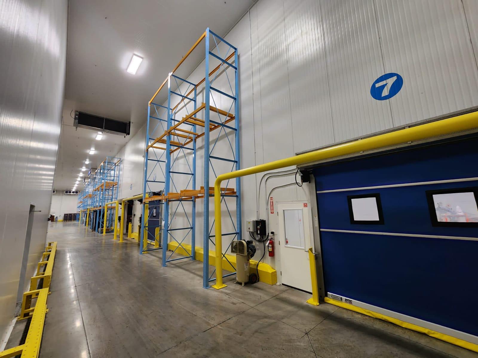Cold storage dock area near door seven